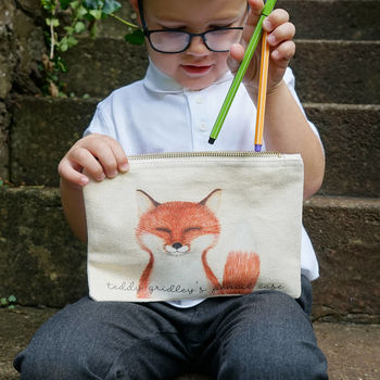 Personalised Finley Fox Back To School Hamper Box, 6 of 11