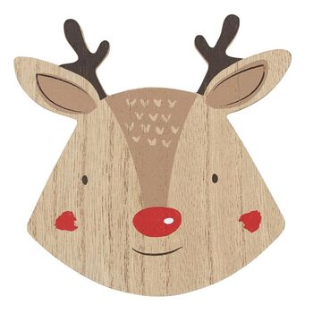 Set Of Four Reindeer Coasters, 3 of 3