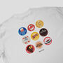 Afc Beer Mats Oversized T Shirt, thumbnail 3 of 10