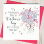 Personalised Glittery Grandma Mother's Day Card, thumbnail 2 of 3