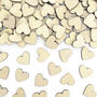 Wooden Heart Reusable Table Confetti, thumbnail 1 of 2
