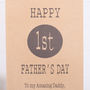 Personalised First Father's Day Gift Bag, thumbnail 2 of 2