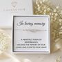 Angel Wing Memorial Bracelet – Sympathy Gift For Loss, thumbnail 1 of 9