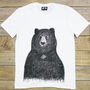 Big Bear Organic T Shirt Mens, thumbnail 1 of 6