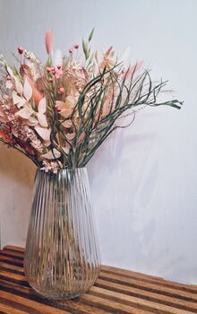 Peach Dried Flower Bouquet, 2 of 3