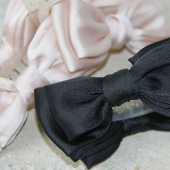 Oversized Ribbon Bow Hair Claw, 6 of 8