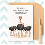 Ostrich Funny Congratulations Well Done Exam Graduation Driving Test General Awesomeness Card You're The Best, thumbnail 1 of 4