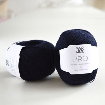 Lace Breton Sweater Knitting Kit, 7 of 10