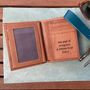 Genuine Leather Wallet, Sustainable Personalised Gift, thumbnail 2 of 11