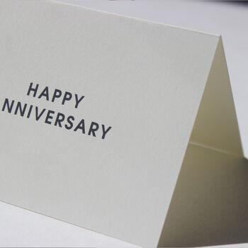 Happy Anniversary Card, Congratulations Card, 3 of 5