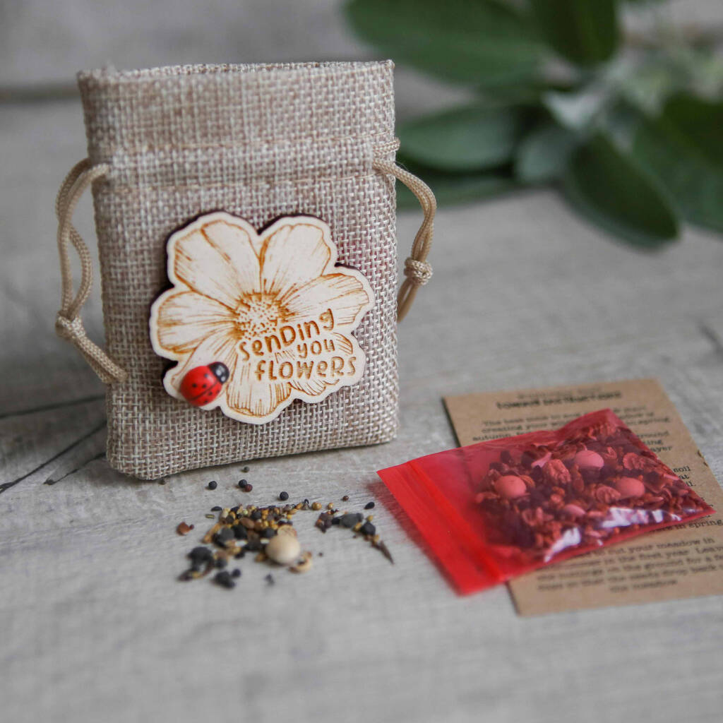 Sending You Flowers … Wildflower Seed Gift, 1 of 6