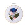 Midnight Floral Cross Stitch Kit, thumbnail 2 of 4