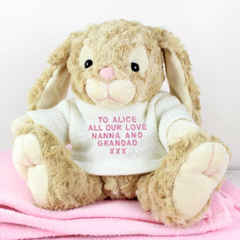 Personalised Bunny Rabbit Soft Toy