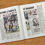 Tampa Bay Buccaneers Personalised Newspaper Book, thumbnail 10 of 12