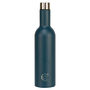 Ocean Navy Blue Insulated Wine Bottle, thumbnail 2 of 3