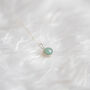 Amazonite Necklace In Sterling Silver, thumbnail 1 of 4