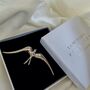 Swallow Bird Brooch Lapel Pin In 16k Gold Or Silver, thumbnail 2 of 6