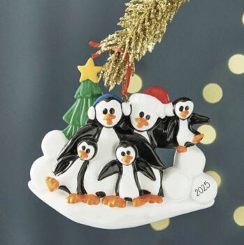 Christmas Tree Penguin Family, 2 of 4