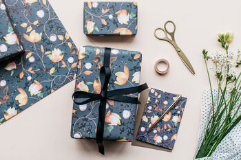 Lotus Eco Recycled Wrapping Paper, 4 of 5