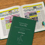 Aston Villa Personalised Football Telegraph Book, thumbnail 4 of 12