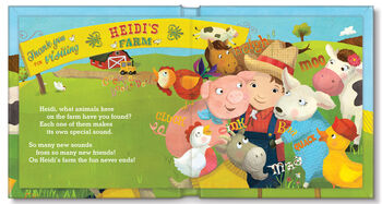 Personalised Children's Book, My Farm Friends, 11 of 11