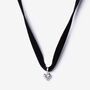 Black Velvet Choker Necklace, thumbnail 4 of 6