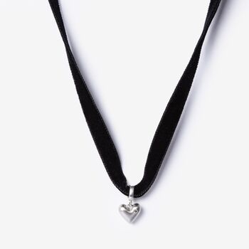Black Velvet Choker Necklace, 4 of 6