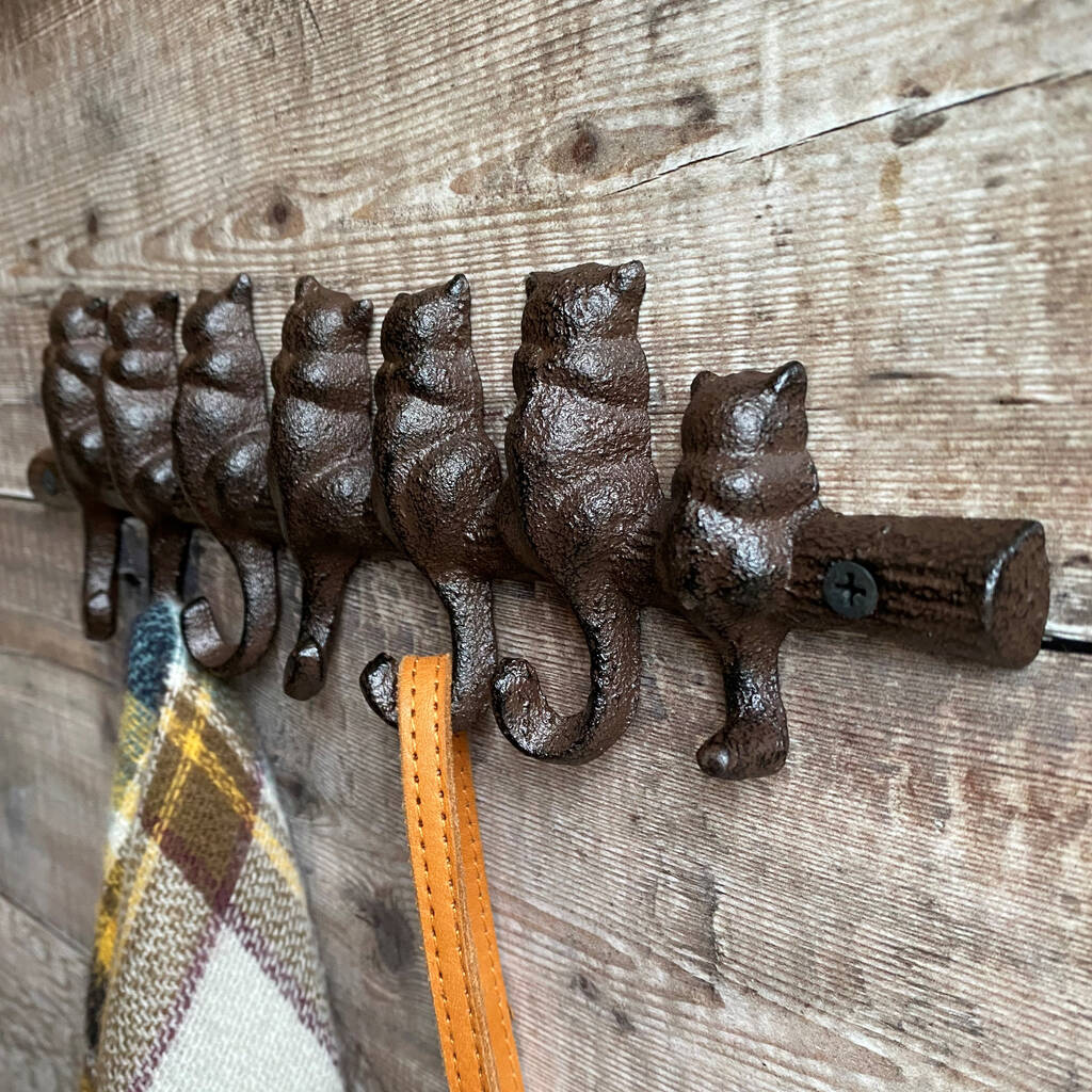 Cats Tails Cast Iron Wall Hook By Garden Selections ...