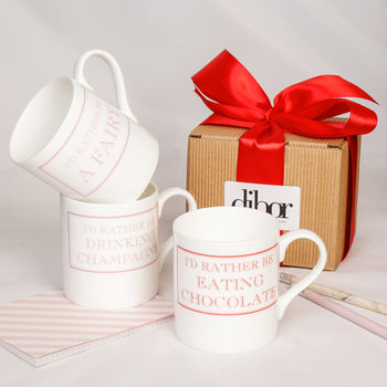 I'd Rather Be… Christmas Gift Mugs, 4 of 12