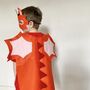 Orange Dragon Costume For Kids And Adults, thumbnail 2 of 12