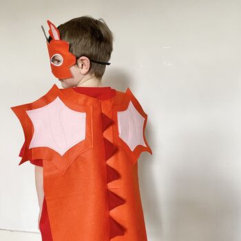 Orange Dragon Costume For Kids And Adults, 2 of 12