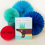 Mini Birthday Sausage Dog Card, thumbnail 1 of 4