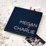 Personalised Modern Linen Guestbook, thumbnail 1 of 10