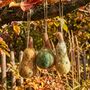 Handmade Felt Autumn Glory Gourds Set Of 3 Hanging Dec, thumbnail 2 of 2
