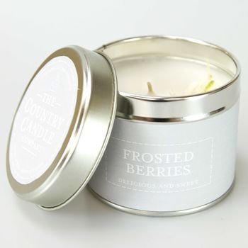 Pastels Collection Scented Candles With Petals, 6 of 12