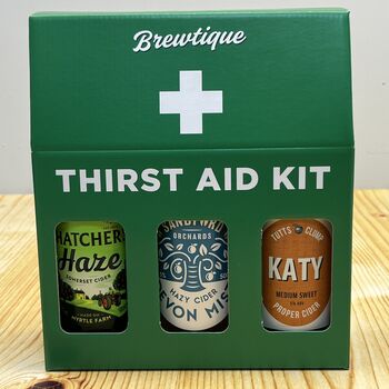 Thirst Aid Kit Three Bottle Cider Gift Set, 8 of 8