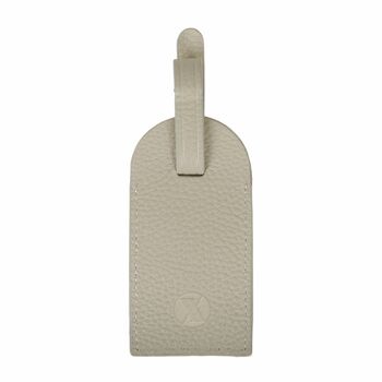 Personalised Leather Luggage Tag, 3 of 10