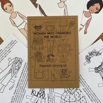Women Who Changed The World Paper Doll Kit, 2 of 3