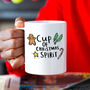 'Cup Of Christmas Spirit' Mug And Sweet Set, thumbnail 2 of 7