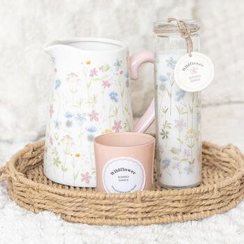 Floral Print Ceramic Flower Jug, 4 of 4