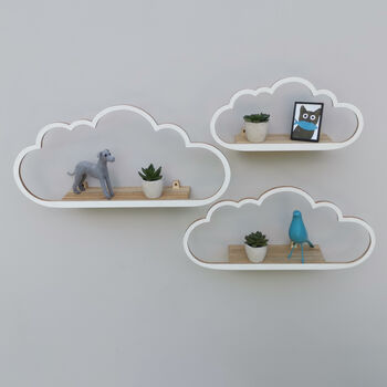 Wooden Cloud Shelf | New For 2020, 6 of 8