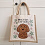 Personalised Most Of This Is For My Dog Jute Bag, thumbnail 12 of 12