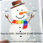 Personalised Snowman Christmas Card, thumbnail 2 of 12