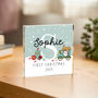 Personalised Baby’s First Christmas Gift Block, thumbnail 2 of 4