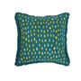 Mirage Rain Drops Recycled Cotton Cushion Cover, thumbnail 3 of 6