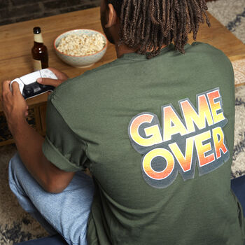Game Over Mens T Shirt, 2 of 8