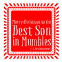 Personalised Best Son Christmas Card, thumbnail 3 of 3