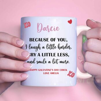 Personalised Galentines Best Friend Mug, 3 of 3