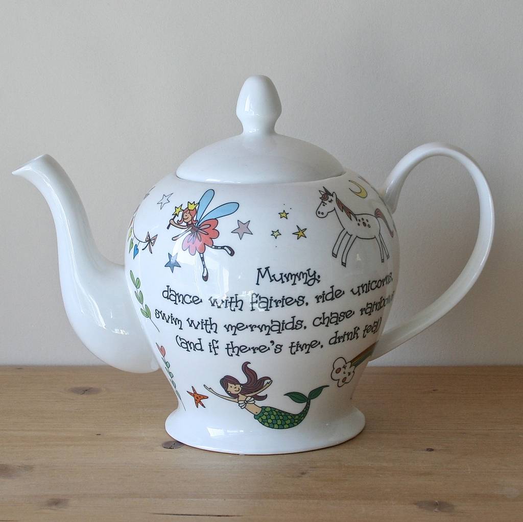 Personalised Magical Teapot By Sparkle Ceramics | notonthehighstreet.com