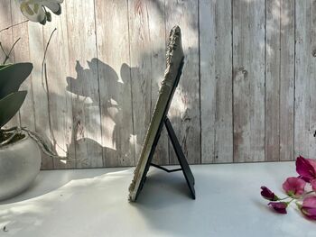 Silver Glass Photo Frame 4x6 Inch Ornate Picture Frame Gift, 5 of 10